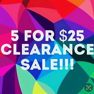 🛍️🛍️🛍️ Bundle 5 Items For $25 🛍️🛍️🛍️